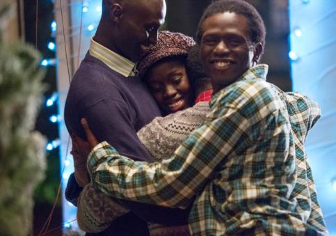 You would not BELIEVE how long it took me to find a picture from The Good Lie that didn't have Reese Witherwpoon in it... (Image c/o Indiewire)